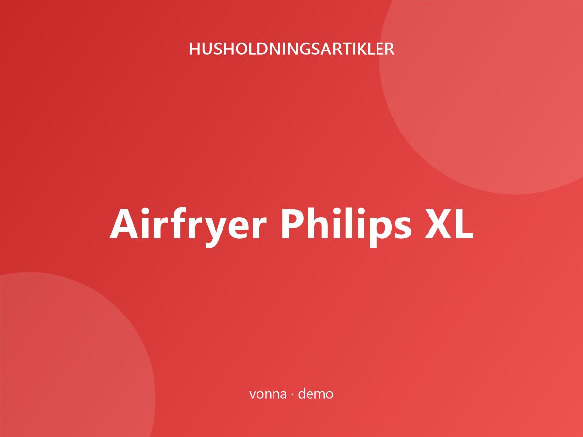 Airfryer Philips XL