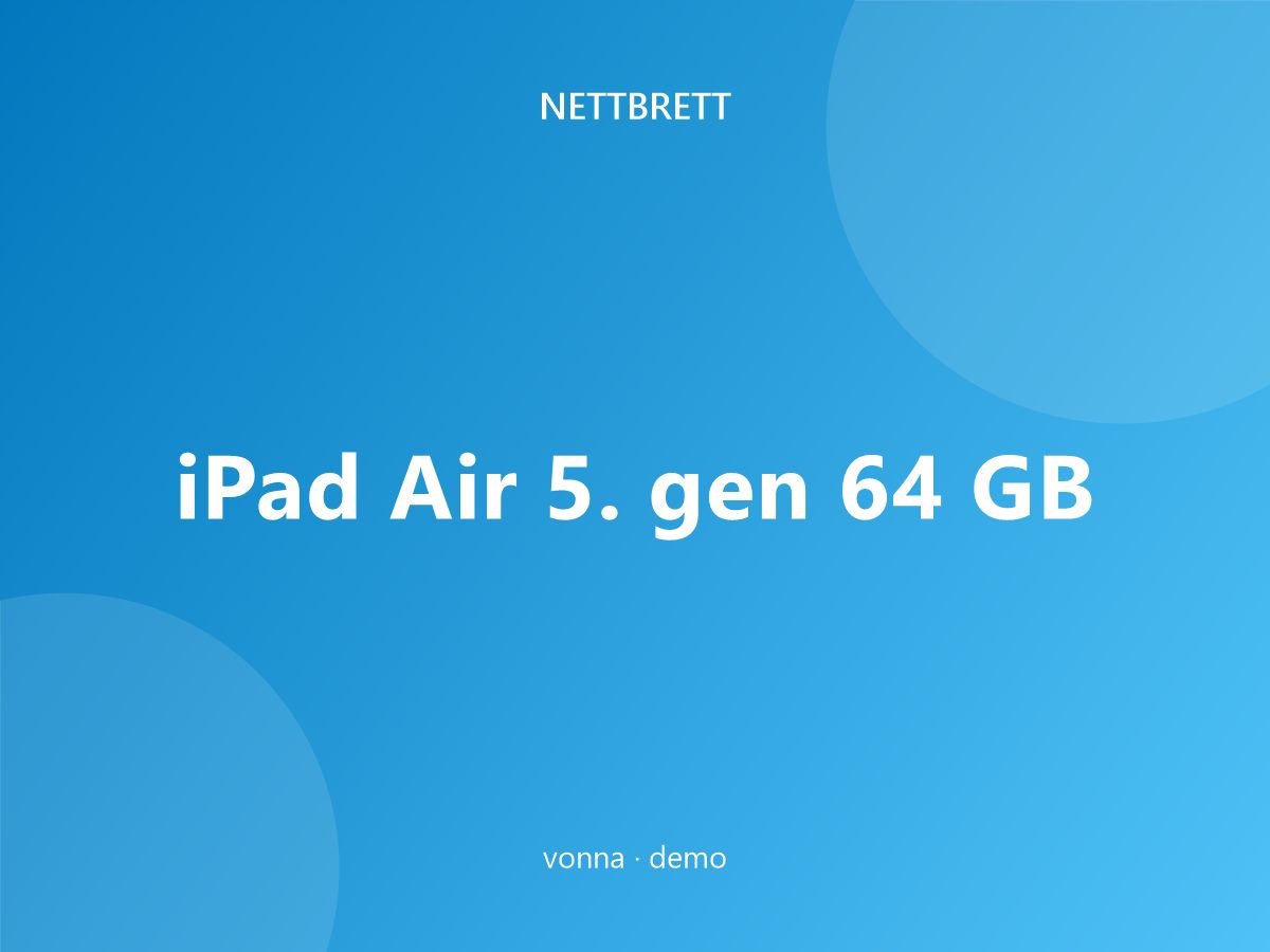 iPad Air 5. gen 64 GB