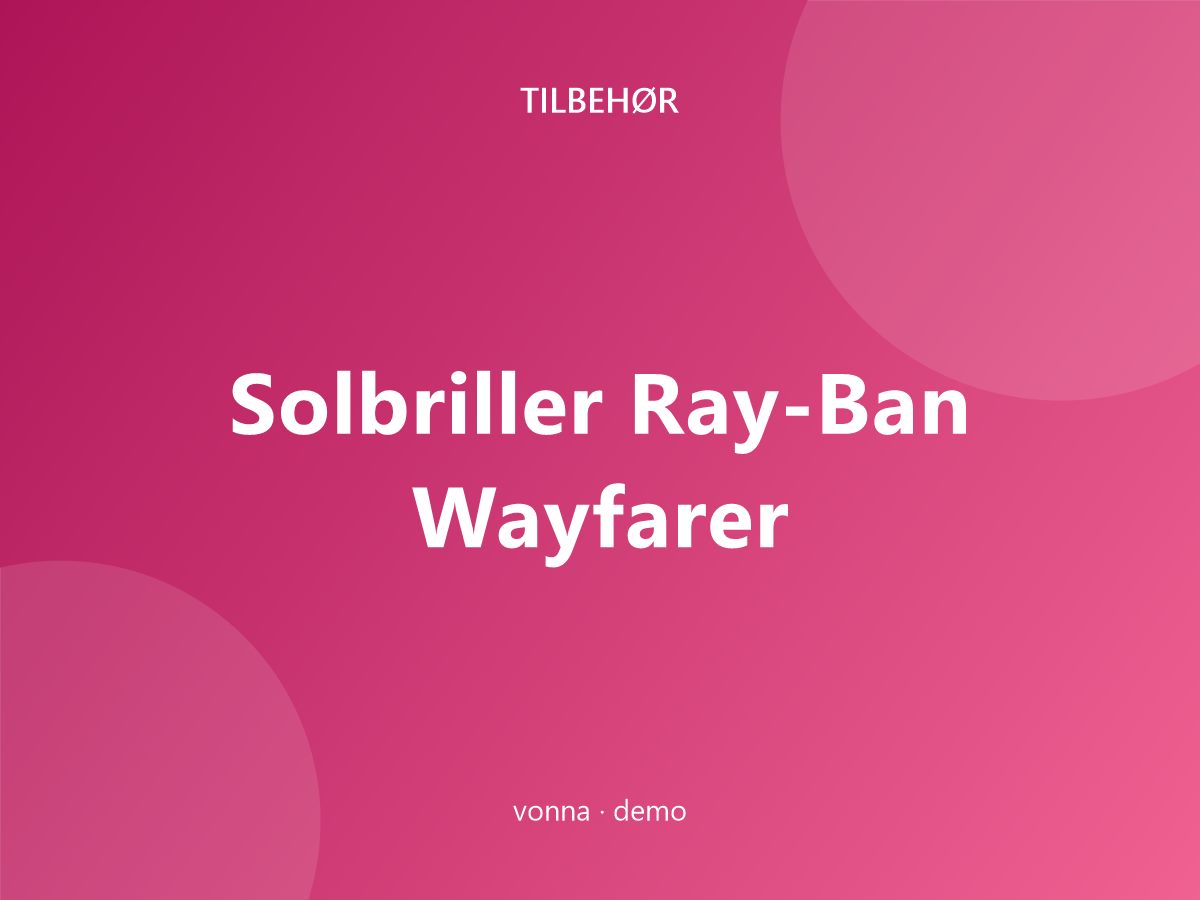 Solbriller Ray-Ban Wayfarer